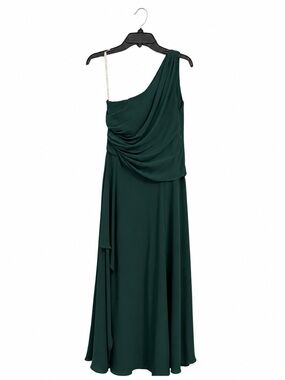 DB Studio Juniper One Shoulder Georgette Dress Women’s 8